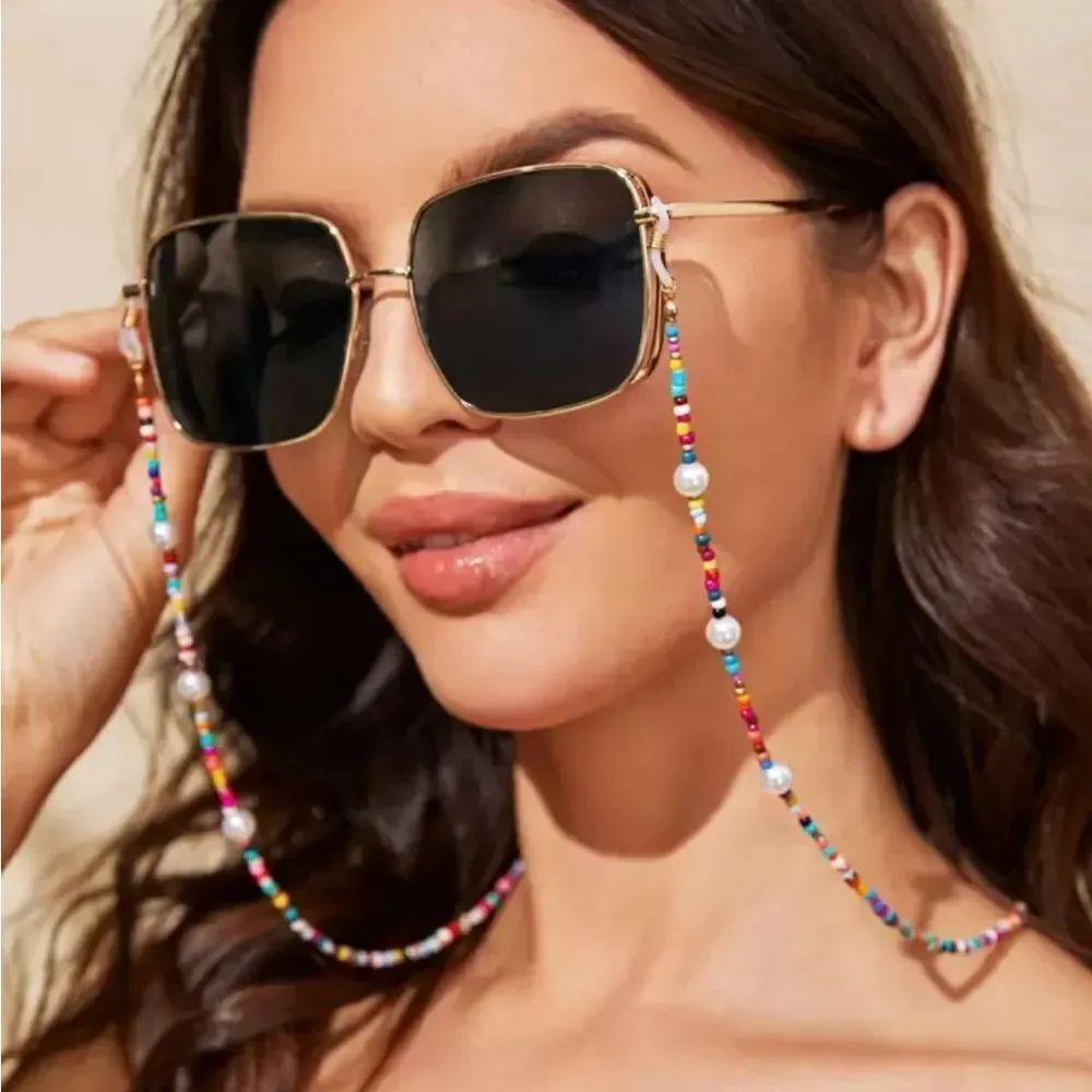 Colorful Beaded Sunglass Chain A1688